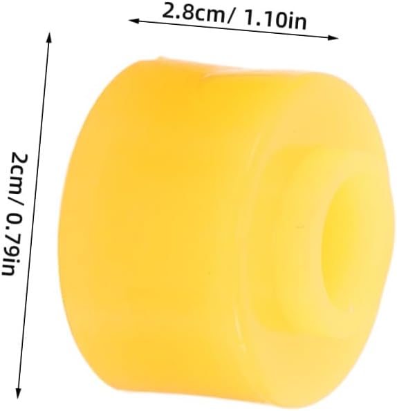 10pcs Rubber Shock Absorbers Bushing Kit for Car and Truck Suspension Repair, 1.1x0.79' Anti-vibration Soundproofing Strut Mount Cushion Sleeves