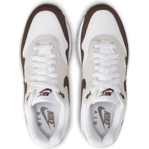 Nike Nike Womens Air Max 1 Fitness Running & Training Shoes White 7.5 Medium (B,M)