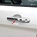 Generic Chrome Door Handle Cover Trim Trims Fit For Ford Explorer 2015 2016 2017 With Smart Keyhole