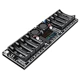DWEII 8-Channel 18650 Lithium Battery Auto Charge/Discharge Tester Capacity Internal Resistance Tester 2.4-in Screen DC 5V