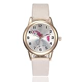 Importierte Waren: Belt Watch Manufacturer s Mini Cartoon Unicorn Belt Watch Classic Digital Quartz Watch
