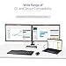 StarTech.com 6ft (2m) USB C Cable 5Gbps - Durable USB-C Cable - USB 3.2 Gen 1 Type-C Cable - 100W (5A) Power Delivery Charging, DP Alt Mode - USB C to C Cord - Charge & Sync (USB315CCV2M)