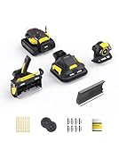YARBO 4-in-1 Modular Robot, Snow Blower,Lawn Mower and Leaf Blower with Plow Blade, Cutting-Blades *2, Cutting Disc *2, Shear Pins & Cotter Pins (8 Sets), Track Grease