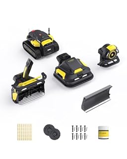 YARBO 4-in-1 Modular Robot, Snow Blower,Lawn Mower and Leaf Blower with Plow Blade, Cutting-Blades *2, Cutting Disc *2, Shear Pins & Cotter Pins (8 Sets), Track Grease