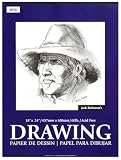 Jack Richeson Tape Bound Drawing Pad 18 x 24 60lb 100 Sheet