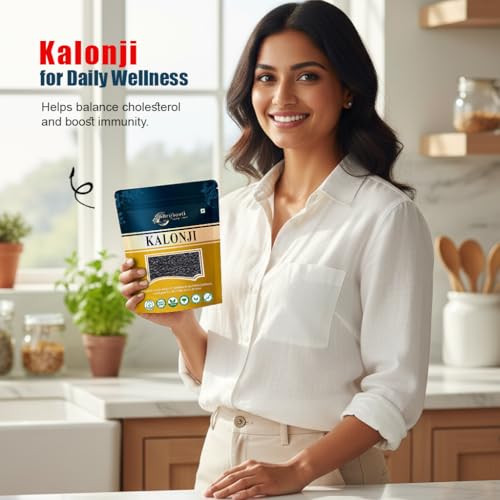 Image of Brijbooti Kalonji Seeds 250 Grams - Black Cumin Seeds For Hair Gowth - Nigella Seeds - Karun Jeeragam - Karuppu Jirige