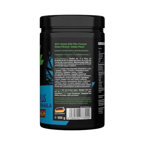 Aminosäure-Komplex Zec+ Nutrition Amino EAA Pulver 500g