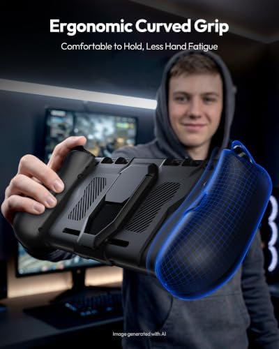 VOYEE Switch Controllers for Switch/OLED, with Hall Effect Joystick Black — view 6