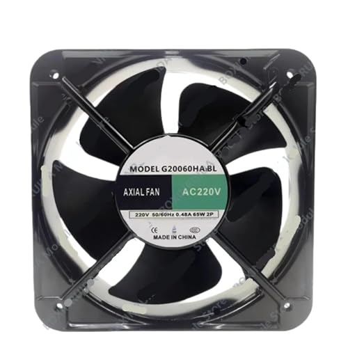 Ventilateur axial G20060HA2BL 220V haute performance à billes