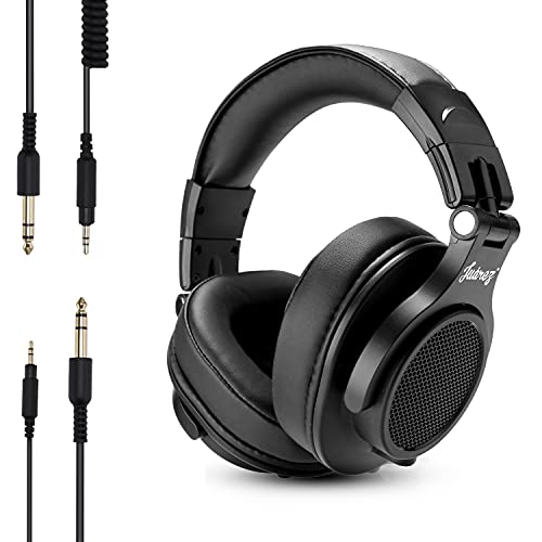 Juarez Jrdj400 Wired Over The Ear Headphone With Mic (Black)