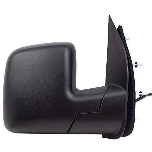 Passengers Power Side View Mirror With Spotter Glass Sail Type Replacement For 2009-2014 E-Series Van Ac2Z 17682 Aa #TOP2