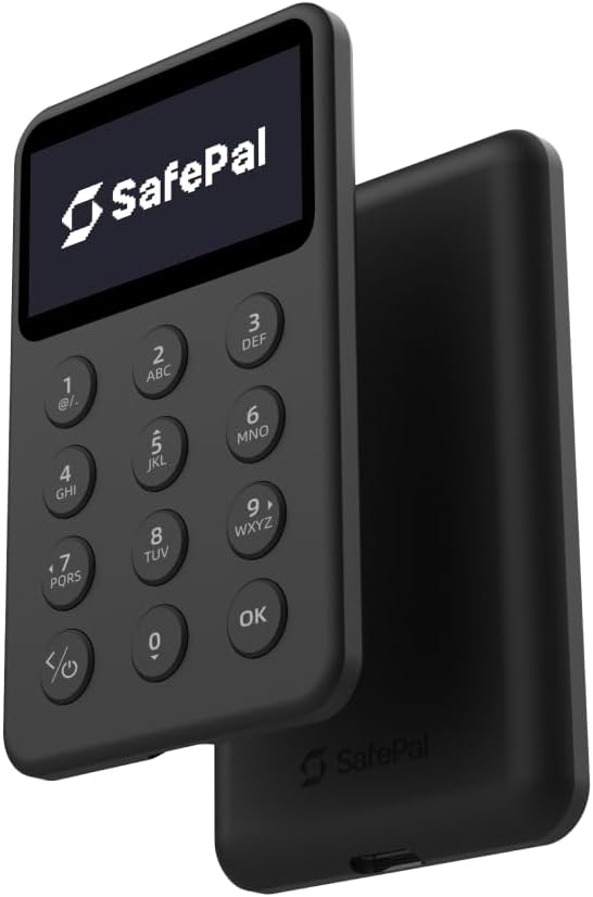 SafePal X1 - Open-sourced Bluetooth Cryptocurrency Hardware Wallet, Cold Stor...