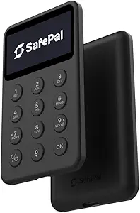 SafePal X1 Cryptocurrency Hardware Wallet, Open-sourced with Bluetooth, Cold Storage for Bitcoin, Ethereum, Solana and More Tokens & NFTs, Secure Private Key, Mnemonic Phrase in Cold Wallet