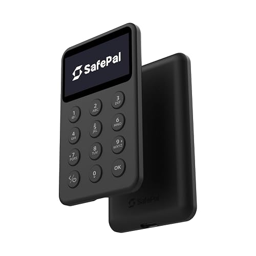 SafePal X1 Cryptocurrency Hardware Wallet, Open-sourced with Bluetooth, Cold Storage