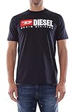 Diesel T-Just-Division T-SH Camiseta, Azul (Navy 81e), X-Small para Hombre