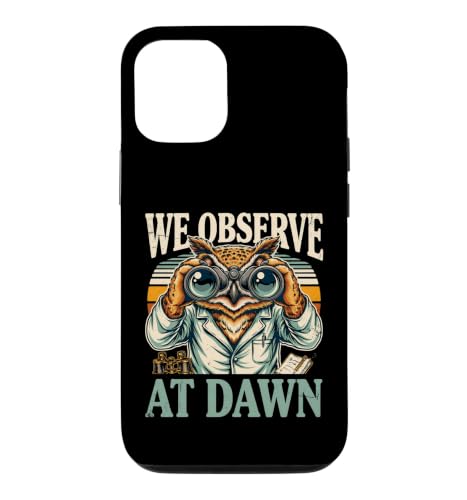 We Observe At Dawn �t�N���E �o�[�h�E�H�b�`���[�Y �X�}�z�P�[�X iPhone 12/12 Pro �p