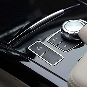Car Centre Console ES Button Cover Frame Trim for Mercedes Benz E Class W212 C207 E350 Coupe 13-17 E200 E260 Car Accessories