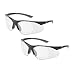 Elvex RX-500C Full Lens Magnifier, Black Frame/Grey Temple Tips (2 Pair)