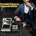 Cigarette Rolling Machine, Manual Tobacco Rolling Machine, Portable Home Cigarette Injector, Suitable for 0.31 inch/8 mm Diameter Pipes and Most Cigarette Tubes.