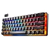 SteelSeries Apex Pro Mini Wireless HyperMagnetic Tastiera da gaming - La più veloce al mondo - Fattore di forma 60% - RGB - Copritasti in PBT - BT - 2.4GHz - USB-C - Layout QWERTY Inglese