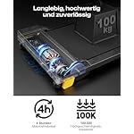 Walking Pad mit Sechs-Punkt-Stoßdämpfung, leises Laufband Schreibtisch, ‎2,5 Pferdestärken Laufband für Zuhause/Büro – Bild 3