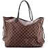 Pre-Loved Neverfull Tote Damier GM, Brown