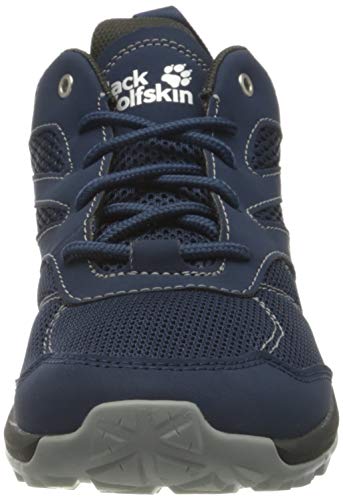 Jack Wolfskin Unisex 4039221 Hiking Shoe, Dark Blue/Phantom, 9 Us Men #TOP1
