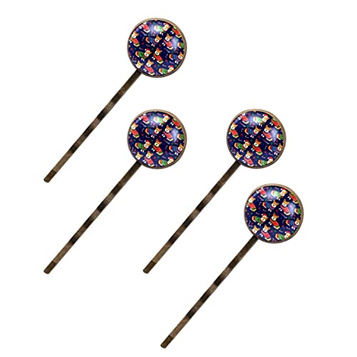 Barrette à cheveux Corgi robuste en métal pour fixer les coiffures de Noël