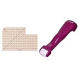 Clover アイロン定規 25-057 & パッチワーク道具 コロコロオープナー 57-655【セット買い】