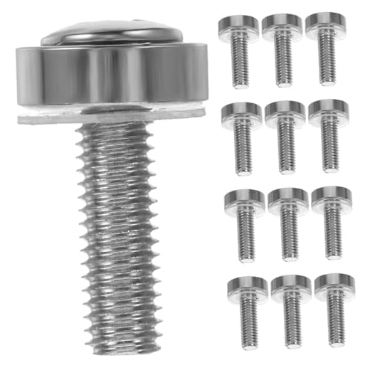 UKCOCO 50 Peças Parafusos De Gabinete Parafusos De Gaiola De Montagem Em Rack De Computador Porcas E Parafusos De Gaiola De Servidor Parafusos De Porcas De Gaiola Para Montagem Em Rack