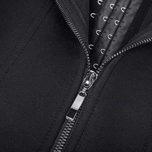 Cinta Modeladora Feminina Dupla Compressão, Redutor de Medidas e Corretor Postural (Preto, 2XG)