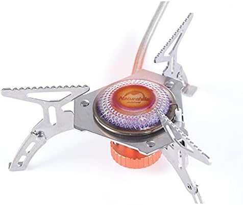 YINHAONaturehike Split Folding Burner Portable Outdoor Foldable Gas Stove Camping Hiking Picnic Stove Burner Cooking Stoves NH17L040-T