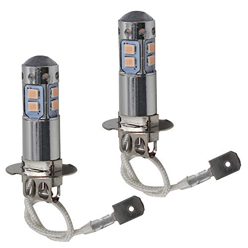 Labwork 2X H3 14000K Purple 100W Led Headlight Bulbs Kit Fog Driving Light Drl #TOP2