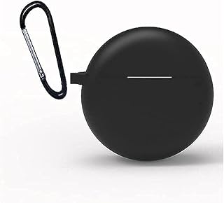 جراب حماية من السيليكون متوافق مع هواوي فري بودز 4 (أسود)