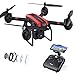 Produktbild SANROCK X105W Drohne mit Kamera, FPV Drohne für Kinder mit HD Kamera, WiFi-Echtzeit-Video-Feed. Lange Flugzeit 17 Minuten, Schwerkraftsensor, Höhenhalt, Route erstellt, One Key Return