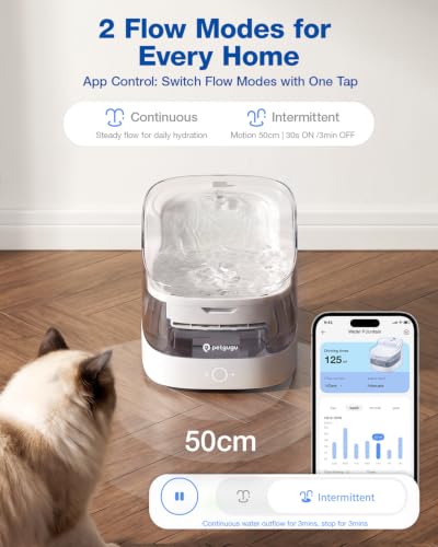 2L/68oz Cat Water Fountain Cordless Pump Pet Fountain - image 8