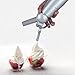 Parateck Whipped Cream Dispenser 1 Pint Cream Whipper 6 Decoration Nozzles 2 Cream Charger Holders Whipping Canister Use Standard 8 Gram N2O Cartridges (Not Include)