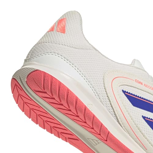 adidas Unisex-Adult Copa Club Indoor, Off White/Lucid Blue/Signal Coral, 8 by adidas - Image 5