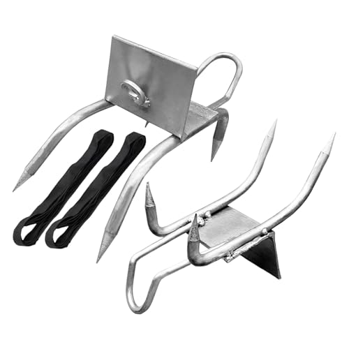 Pito De Escalada Para Arborist- Garras De Escalada En Los Árboles | Herramienta De Garra De Gato Portátil, Equipo Multiusos Anti-deslizamiento, Pedal De Estante Para La Supervivencia De La