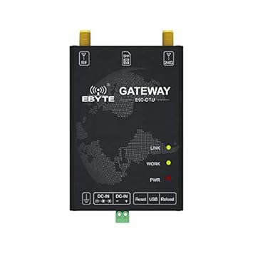 Ebyte E90-DTU-900SL22-GPRS LoRa to 4G SX1262 22dBm 915MHz RF to GPRS PA LNA Wireless Transceiver Modem Serial Port Server