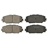 KFE KFE1210-104 Ultra Quiet Advanced Premium Ceramic Brake Pad FRONT Set For: 2009-2018 Toyota...
