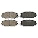 KFE Ultra Quiet Advanced KFE1210-104 Premium Ceramic FRONT Brake Pad Set