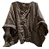 NFYM Womens Button Down Plain Linen Shirt Casual Half Sleeve Handmade Sewing Loose Fit Short Shirt Blouse