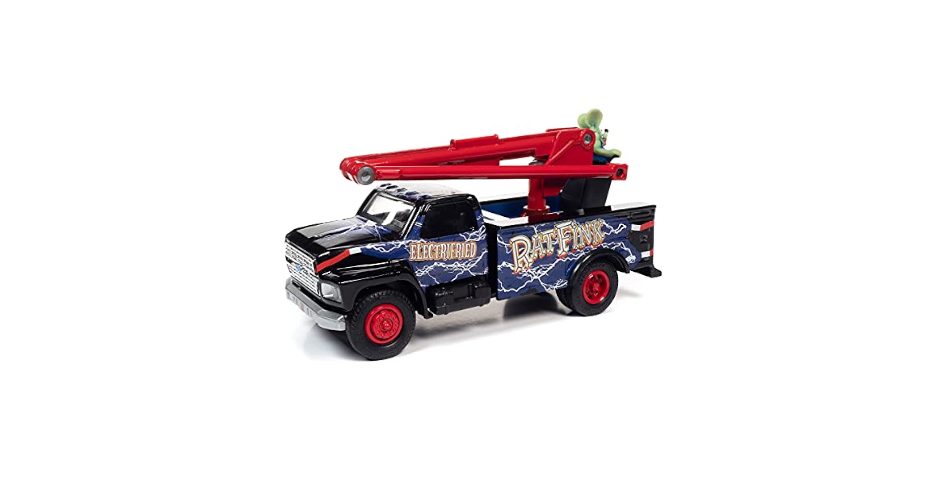 ラットフィンク  1990 Ford Utility Bucket Truck Amazon.com: Auto World Rat Fink 1990 Ford Utility Bucket