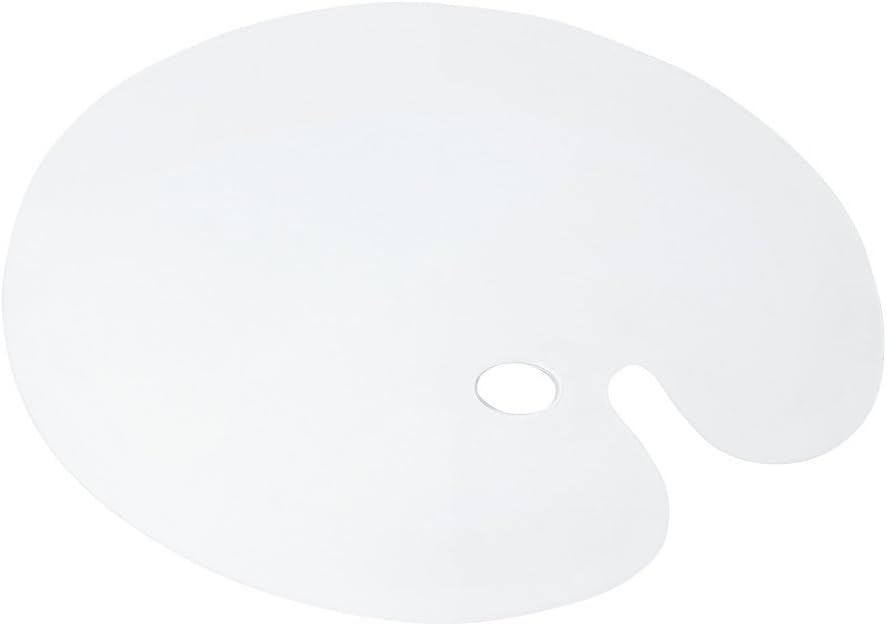 Jack Richeson 696067 Clear Oval Plexi Palette 17 X 24