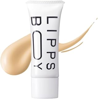リップスボーイ フェイスジェル 25g BBクリーム SPF26 PA++ メンズコスメ ニキビ跡カバー 日焼け止め きめ細やかな肌 青ひげカバー (2.明るい肌色)
