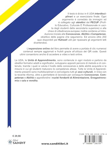 La Scienza Degli Alimenti. Per Professionali Enogastronomia E Ospitalità Alberghiera. Per Il Primo Biennio Degli Ist. Tecnici E Professionali. Con Espansione Online - 2