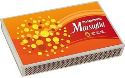 Fiammiferi Svedesi Marsiglia - 1 Box da 100 scatoline