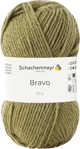 Schachenmayr Bravo 9801211-08366 mintblau Handstrickgarn, Häkelgarn