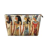 Design élégant avec fermeture éclair : la fermeture éclair dorée lisse ajoute une finition luxueuse à la trousse de maquillage, ce qui la rend à la fois fonctionnelle et tendance. Il se ferme en toute sécurité pour protéger vos effets personnels pendant le voyage ou l'utilisation quotidienne